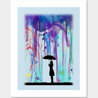 Happy Rain Posters and Art